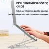 Giá đỡ laptop N8 2 tầng nhôm cao cấp, điều chỉnh độ cao, phù hợp MacBook và máy tính bảng - Giá 196.000 VND 2