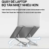 Giá đỡ laptop N8 2 tầng nhôm cao cấp, điều chỉnh độ cao, phù hợp MacBook và máy tính bảng - Giá 196.000 VND 4