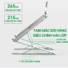 Giá đỡ laptop N8 2 tầng nhôm cao cấp, điều chỉnh độ cao, phù hợp MacBook và máy tính bảng - Giá 196.000 VND 6