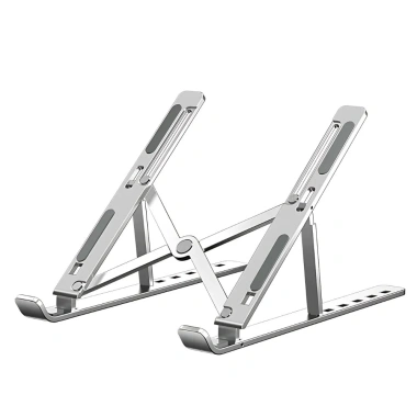 Giá Đỡ Laptop Nhôm 16 Inch Gấp Gọn, Điều Chỉnh 6 Góc, Giảm Mỏi Vai Gáy, Nhẹ 5