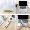 Giá đỡ laptop nhôm 2 chốt - Kệ tản nhiệt, chịu lực tốt cho MacBook, iPad - 50k 2