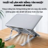 Giá đỡ laptop nhôm 2 chốt - Kệ tản nhiệt, chịu lực tốt cho MacBook, iPad - 50k 6