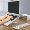 Giá đỡ laptop nhôm 2 chốt - Kệ tản nhiệt, chịu lực tốt cho MacBook, iPad - 50k 8