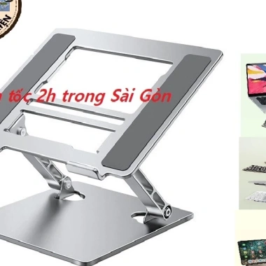 Giá đỡ Laptop nhôm 2 tầng 1 tầng N8 N3 - Chỉnh góc, nâng cao, mẫu mới, giá 5.500₫