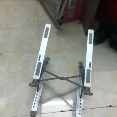 Giá đỡ Laptop nhôm 2 tầng 1 tầng N8 N3 - Chỉnh góc, nâng cao, mẫu mới, giá 5.500₫