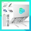Giá đỡ Laptop nhôm cho MacBook, đế tản nhiệt, điều chỉnh cao, gấp gọn 72.000 VND 2