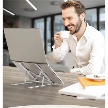 Giá Đỡ Laptop Nhôm Đế Tản Nhiệt Nâng Hạ Chiều Cao - Giá 45.000đ Giảm Sốc 6