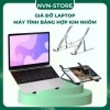 Giá đỡ laptop nhôm điều chỉnh độ cao cho điện thoại và máy tính - 64.500₫