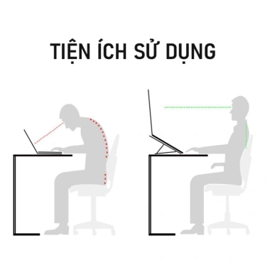 Giá đỡ laptop nhôm điều chỉnh độ cao, đa năng cho điện thoại và máy tính - 55.000₫ 6 Giá đỡ laptop nhôm điều chỉnh độ cao, đa năng cho điện thoại và máy tính - 55.000₫ 6