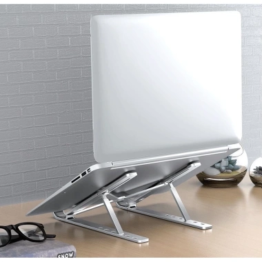 Giá Đỡ Laptop Nhôm Điều Chỉnh Độ Cao – Đế Kê Laptop, Điện Thoại, Máy Tính Giá 72.000 VND