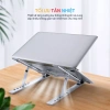 Giá đỡ laptop nhôm - Kệ kê tăng bám, chống chày cho MacBook, máy tính bảng 125k 4