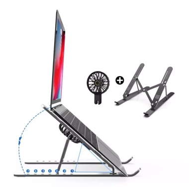 Giá đỡ laptop nhôm N3 có quạt tản nhiệt - Kệ đỡ 24/7, giảm giá 124.500 VND 6 Giá đỡ laptop nhôm N3 có quạt tản nhiệt - Kệ đỡ 24/7, giảm giá 124.500 VND 6
