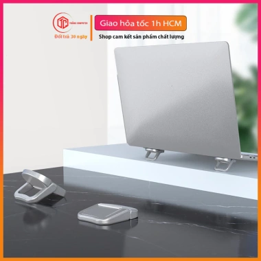 Giá Đỡ Laptop Nhôm Nhỏ Gọn, Kê Bàn Phím & Tản Nhiệt, Bộ 2 Cái - 79.000₫ 3