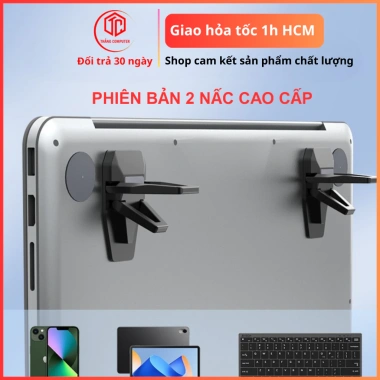 Giá Đỡ Laptop Nhôm Nhỏ Gọn, Kê Bàn Phím & Tản Nhiệt, Bộ 2 Cái - 79.000₫ 6
