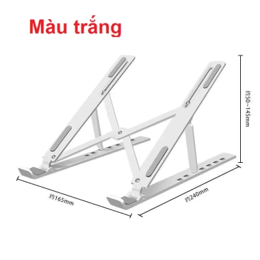Giá đỡ laptop nhựa nhôm bền chắc 10-18 inch Giá chỉ 105.000 VNĐ