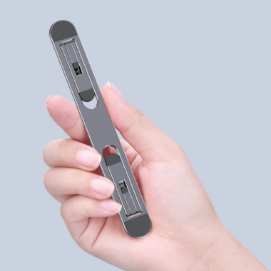 Giá đỡ laptop siêu mỏng gấp gọn, đa nấc độ cao, xoay 360, tản nhiệt hiệu quả - 129k