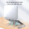 Giá Đỡ Laptop và MacBook Nhôm Điều Chỉnh Độ Cao - Kệ Tản Nhiệt Cao Cấp 75k 4