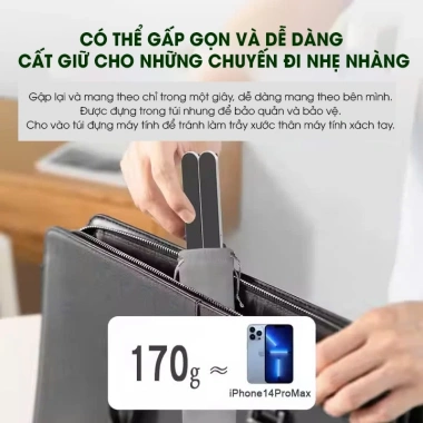 Giá đỡ laptop x15 siêu mỏng gập nâng - Hợp kim nhôm bền bỉ, giá ưu đãi 249.000₫ 2
