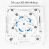 Giá Đỡ Laptop Xoay 360 độ Gấp Gọn, Tản Nhiệt, Kèm Đỡ Điện Thoại - 158.760 VND 4