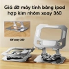Giá đỡ laptop xoay 360 L08 kim loại gấp gọn, tùy chỉnh độ cao, kệ kê MacBook & máy tính bảng - Giá chỉ 63.074 VND 7
