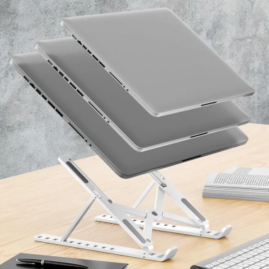 Giá đỡ Macbook nhôm mini gấp gọn di động - Đỡ máy tính xách tay, giá 19.900 VND 7