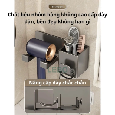 Giá Đỡ Máy Sấy Tóc Đa Năng Dán Tường Không Khoan - Kệ Để Đồ LEBO Giá Rẻ 235k 6 Giá Đỡ Máy Sấy Tóc Đa Năng Dán Tường Không Khoan - Kệ Để Đồ LEBO Giá Rẻ 235k 6