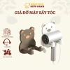 Giá Đỡ Máy Sấy Tóc Dán Tường Gấu Hoạt Hình Đa Năng - Chất Liệu Cao Cấp, Giá 13.750₫