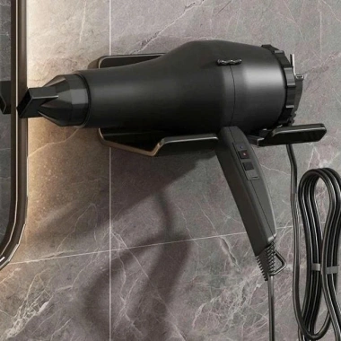 Giá Đỡ Máy Sấy Tóc Dán Tường Nhựa ABS Chịu Lực Tốt Kệ Đồ Phòng Tắm 15.900đ