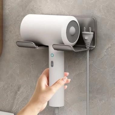 Giá Đỡ Máy Sấy Tóc Dán Tường Nhựa Tiện Lợi - Giá 24.990đ, Tiết Kiệm Không Gian 3