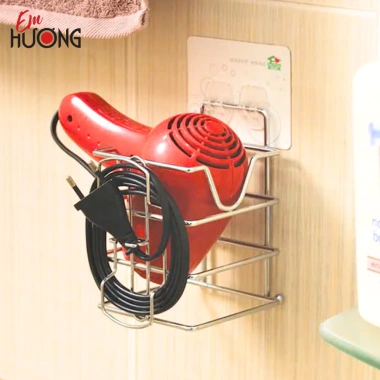 Giá Đỡ Máy Sấy Tóc Happy Home Không Cần Khoan Dán Tường Đa Năng - chỉ 134.000₫
