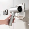 Giá đỡ máy sấy tóc hình gấu hoạt hình dán tường Giá chỉ 28.000₫, tiết kiệm không gian 4