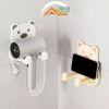 Giá Đỡ Máy Sấy Tóc Hình Gấu Hoạt Hình Dán Tường Nhựa Siêu Chắc - Giá 35.000 7