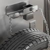 Giá đỡ máy sấy tóc nhôm cao cấp kèm kệ đựng đồ dán tường không cần khoan 117.000₫ 9