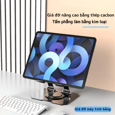 Giá đỡ máy tính bảng 360 độ xoay chân hợp kim thép công thái học - Giá chỉ 80.000₫ 3 Giá đỡ máy tính bảng 360 độ xoay chân hợp kim thép công thái học - Giá chỉ 80.000₫ 3