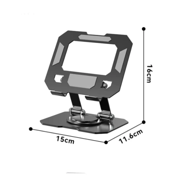 Giá đỡ máy tính bảng Laptop SIVIR kim loại xoay 360°, thép không gỉ, giảm giá 100k 2