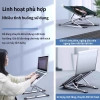 Giá đỡ máy tính bảng tản nhiệt nhôm gấp gọn 3 chân kép cho iPad & Laptop - 59.000₫ 2