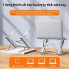 Giá đỡ máy tính bảng tản nhiệt nhôm gấp gọn 3 chân kép cho iPad & Laptop - 59.000₫ 9