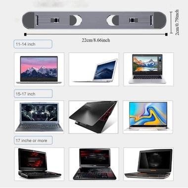 Giá đỡ máy tính xách tay BVWHM - Chân vô hình đa màu, gấp đa năng cho Dell, giá ưu đãi 43.560đ