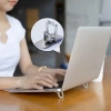 Giá đỡ máy tính xách tay Mini di động cho MacBook, gập lại vô hình, 59.400₫ 3