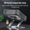 Giá Đỡ Máy Tính Xách Tay Nhôm Gấp Gọn - Tương Thích 10-17 inch, Nâng Thoải Mái, 229k 6