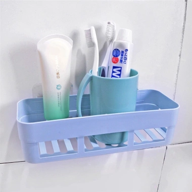 Giá Đồ Nhà Tắm và Bếp Nhựa Dán Tường Tiện Lợi - Tặng 2 Miếng Dán, Giá Rẻ, Màu Tùy Chọn 88.230 – Chỉ 19.749₫
