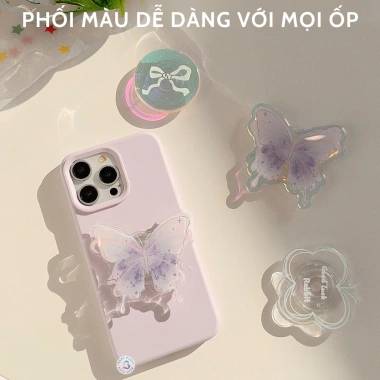 Giá Đỡ Nhẫn Đeo iPhone Acrylic Ringke Griptok Popsocket iRing Dễ Thương BESTPLUS - 21.000₫