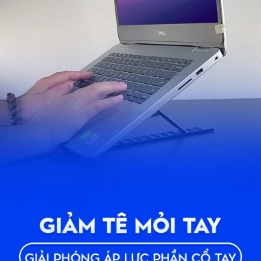 Giá đỡ nhôm GoldTech N6 cho Laptop & iPad – Điều chỉnh cao, tản nhiệt, giảm 20%