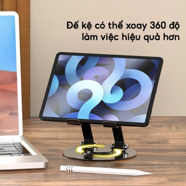 Giá Đỡ SMTech Xoay 360 Nhôm Gấp Gọn cho iPad, Tablet & Máy Tính Bảng - Giá 64.868₫ 6 Giá Đỡ SMTech Xoay 360 Nhôm Gấp Gọn cho iPad, Tablet & Máy Tính Bảng - Giá 64.868₫ 6