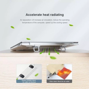 Giá Đỡ Tản Nhiệt Di Động Cho Laptop Thông Minh - Giảm Nhiệt, Tiết Kiệm Không Gian, Giá 58.000₫ 5 Giá Đỡ Tản Nhiệt Di Động Cho Laptop Thông Minh - Giảm Nhiệt, Tiết Kiệm Không Gian, Giá 58.000₫ 5
