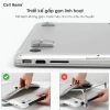 Giá đỡ tản nhiệt Laptop chân đế mini siêu mỏng gấp gọn - Bộ 2 cái, chỉ 63.000₫ 2
