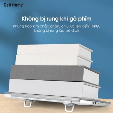 Giá đỡ tản nhiệt Laptop chân đế mini siêu mỏng gấp gọn - Bộ 2 cái, chỉ 63.000₫ 7