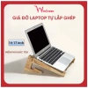 Giá đỡ tản nhiệt Laptop gỗ tái chế - Giảm nhiệt nhanh, bảo vệ môi trường, chỉ 63.000đ