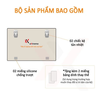 Giá Đỡ Tản Nhiệt Laptop Hợp Kim Nhôm eXtreme GL Đế Kê Di Động Macbook – Giá 36.000đ 3 Giá Đỡ Tản Nhiệt Laptop Hợp Kim Nhôm eXtreme GL Đế Kê Di Động Macbook – Giá 36.000đ 3