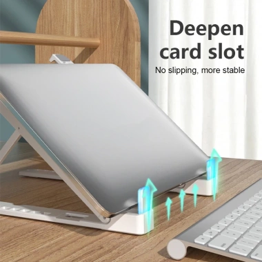 Giá đỡ tản nhiệt Laptop, MacBook, iPad nhựa ABS chắc chắn gập gọn tiện dụng 21.900₫ 7 Giá đỡ tản nhiệt Laptop, MacBook, iPad nhựa ABS chắc chắn gập gọn tiện dụng 21.900₫ 7